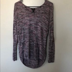 Long sleeve v-neck sweater